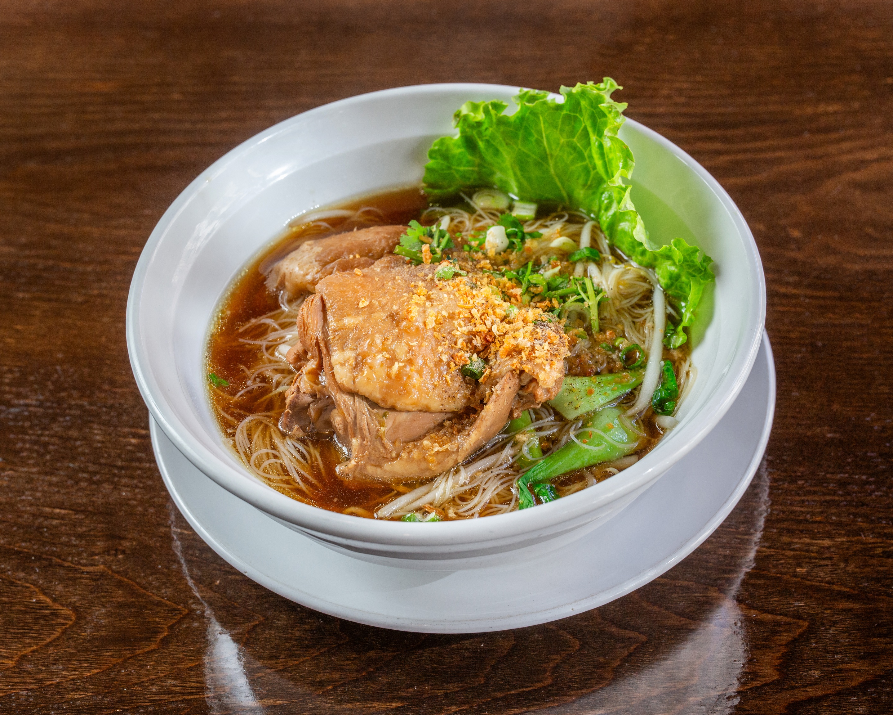 Chicken Braised Egg Noodle Soup